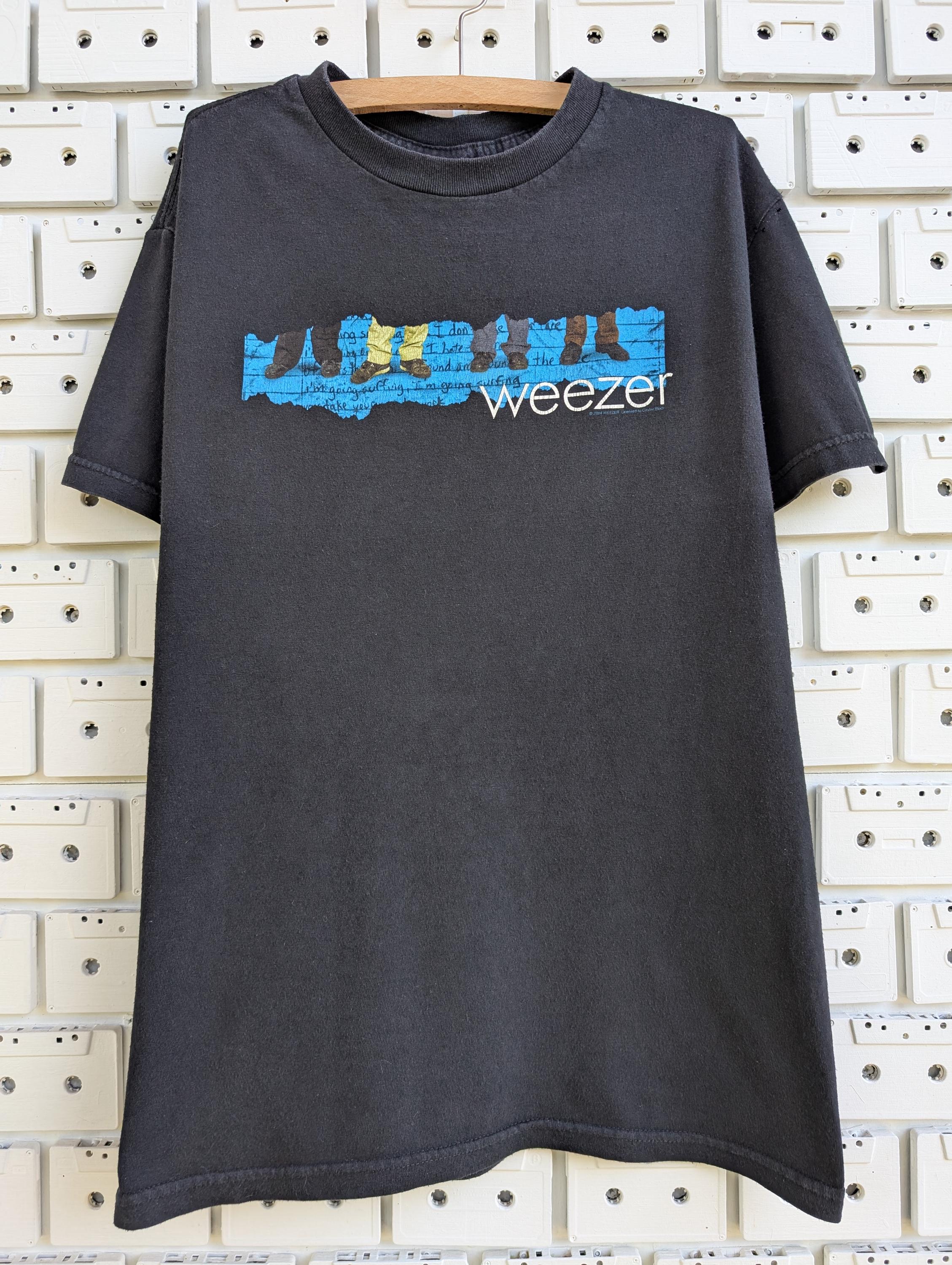 weezer official cap ウィーザー バンドTシャツ バンT ヴィンテージ 2004 ウィーザー Tシャツ オルタナティブ オタク ロック