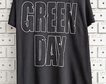 Vintage 00s Green Day T-shirt Skate Pop Punk Alternative Rock