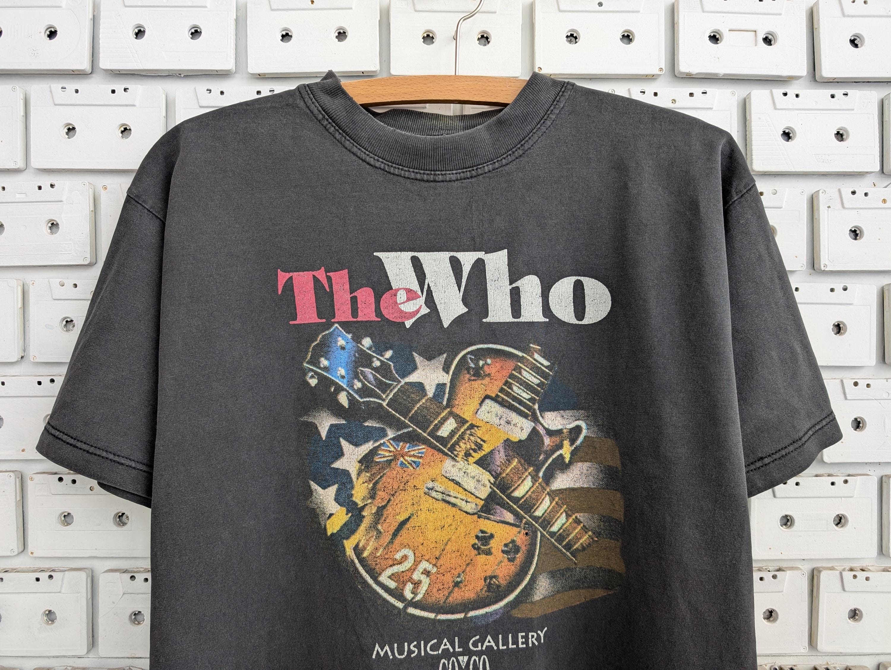 Vintage 80s 90s the Who 25th Anniversary T-shirt 25th English Hard
