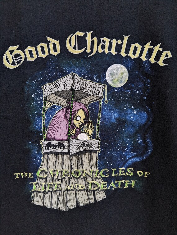 Vintage 00s Good Charlotte T-Shirt The Chronicles… - image 3