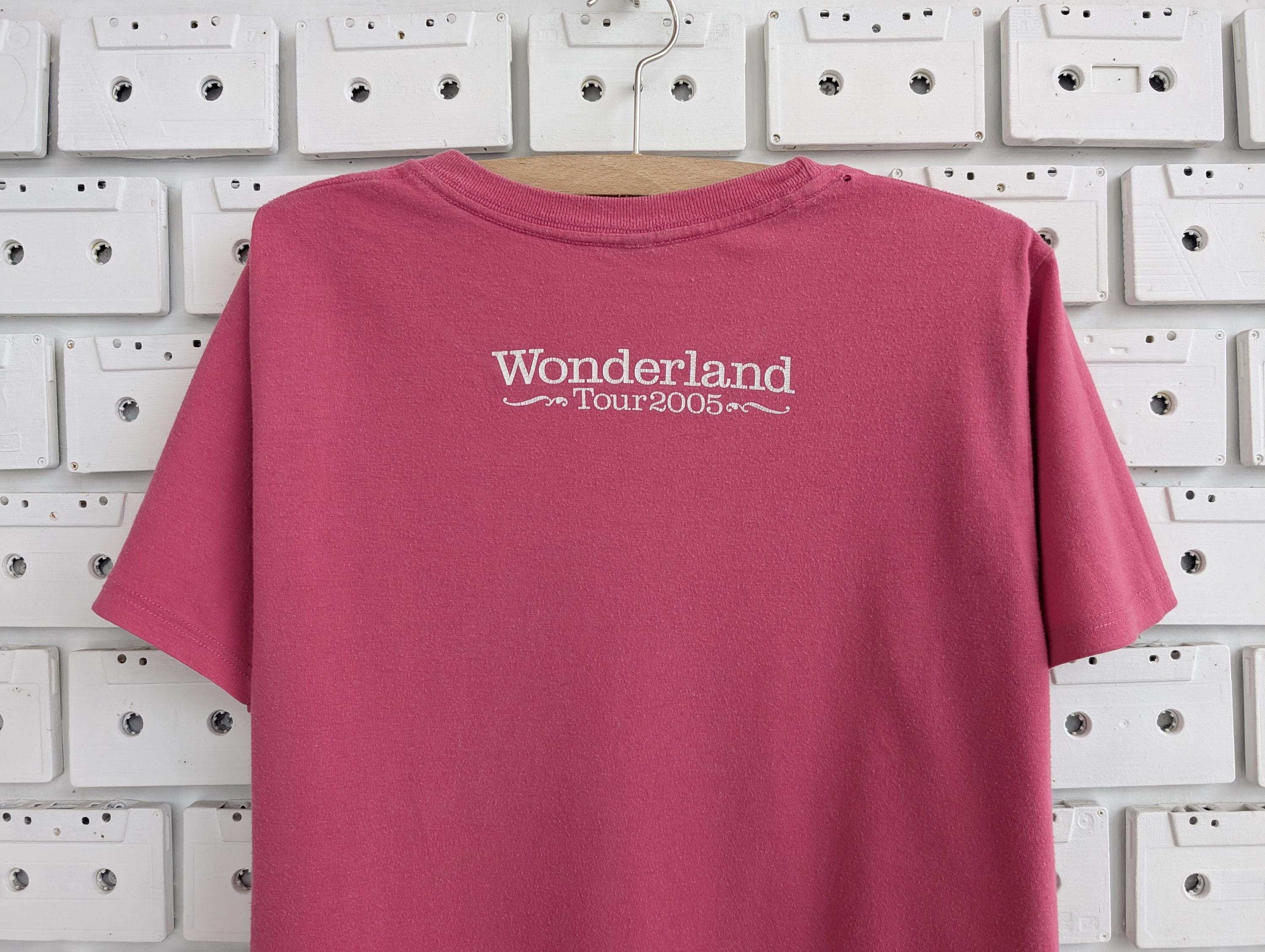 Vintage 2005 Mcfly Wonderland Tour T-shirt English Pop Rock Band