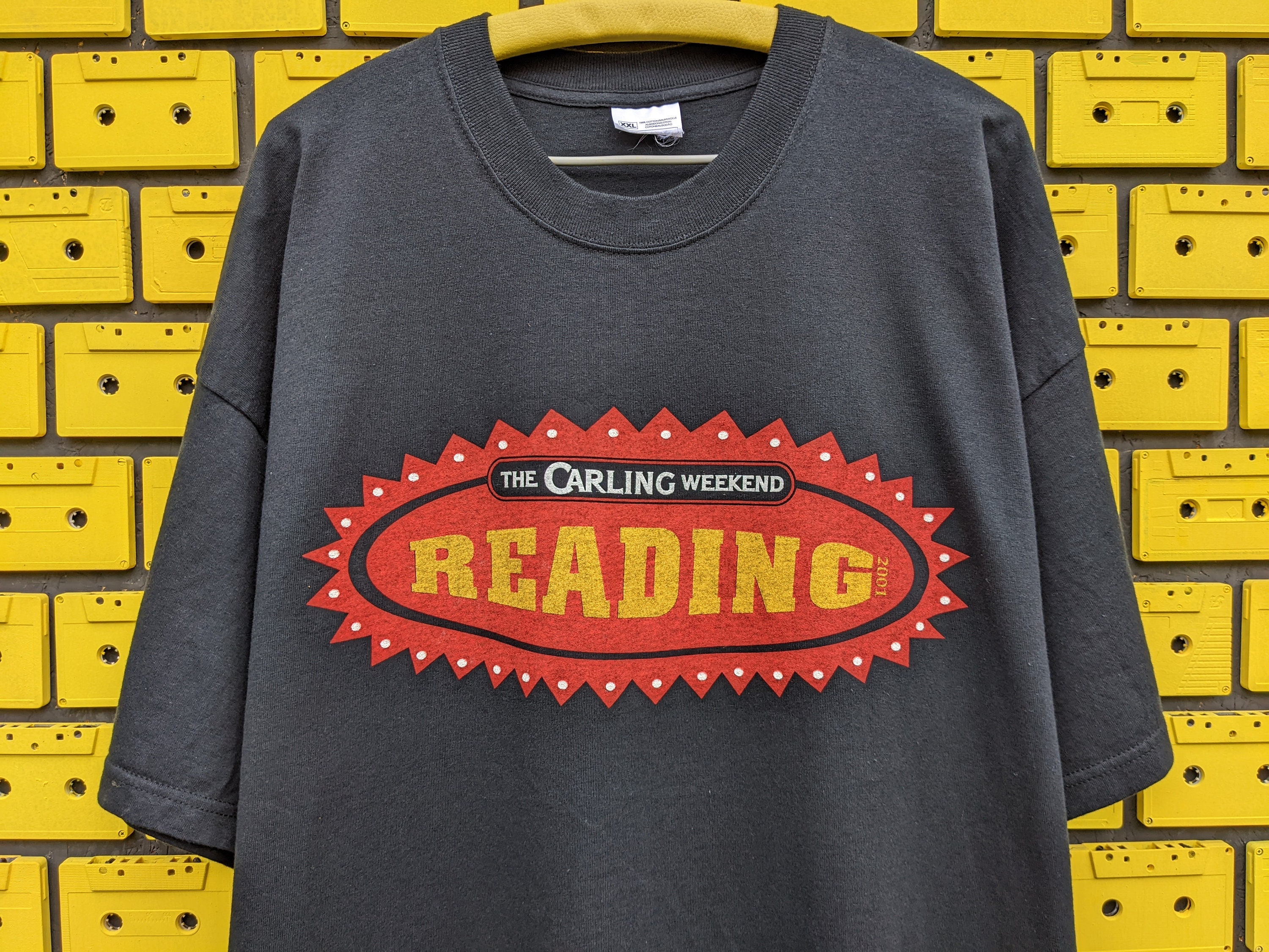 Vintage 2001 Reading Leeds T-shirt Eminem Marilyn Manson Green Day