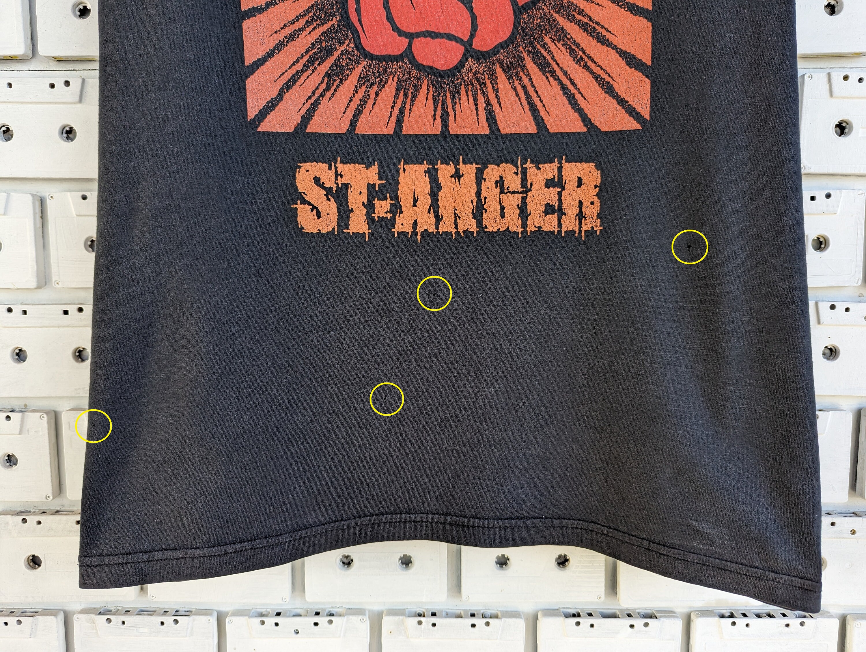 ヴィンテージ 2004 メタリカ Tシャツ St.Anger アルバム プロモ 