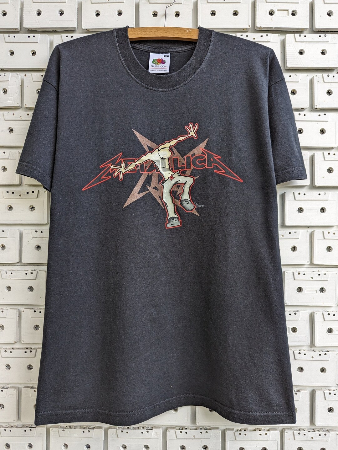 Vintage metallica glastonbury (Vintage 90s Band T-Shirts, Old Rock 
