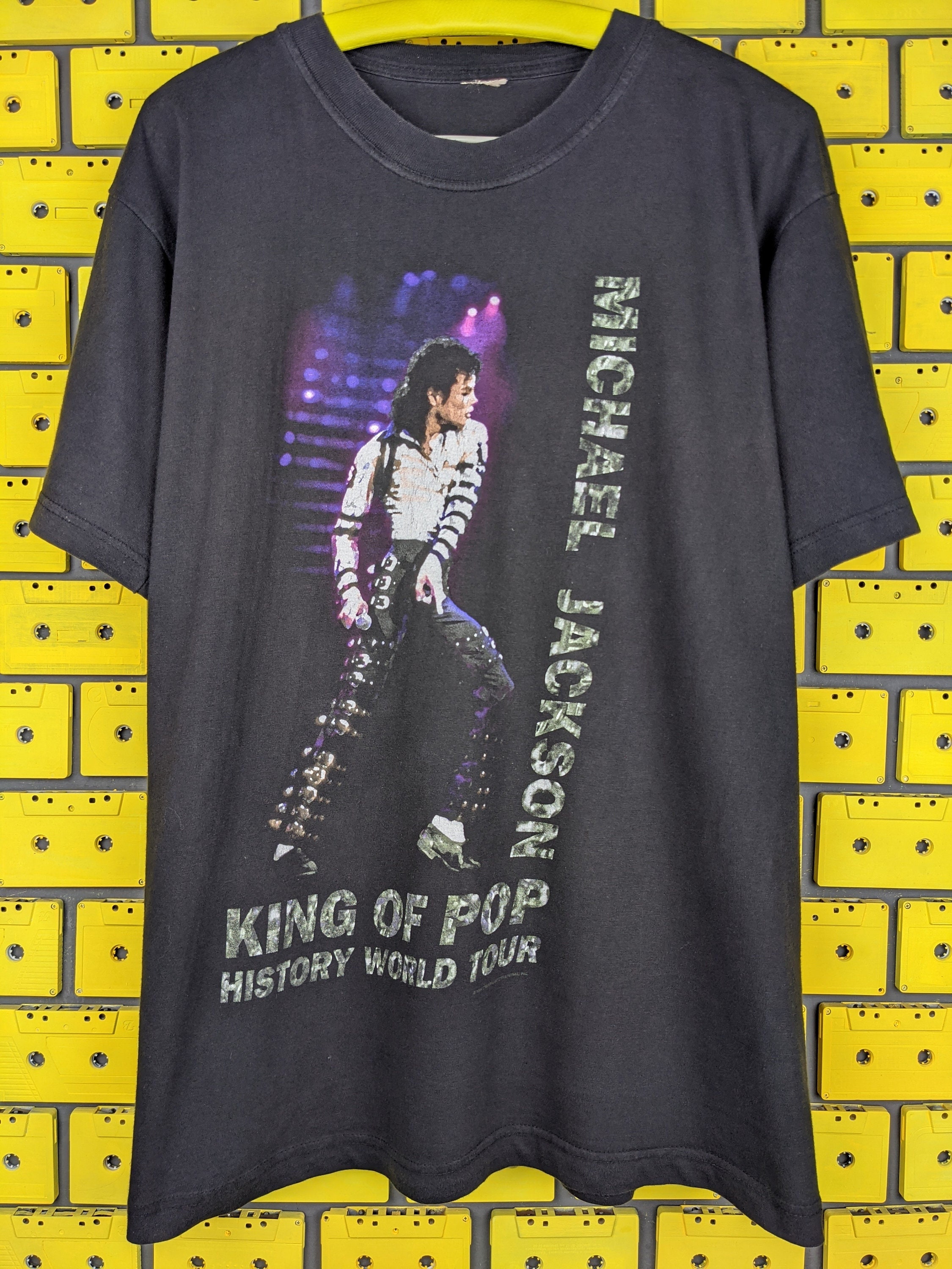 1991 Vintage Michael Jackson Jam Dangerous Screen Stars Shirt