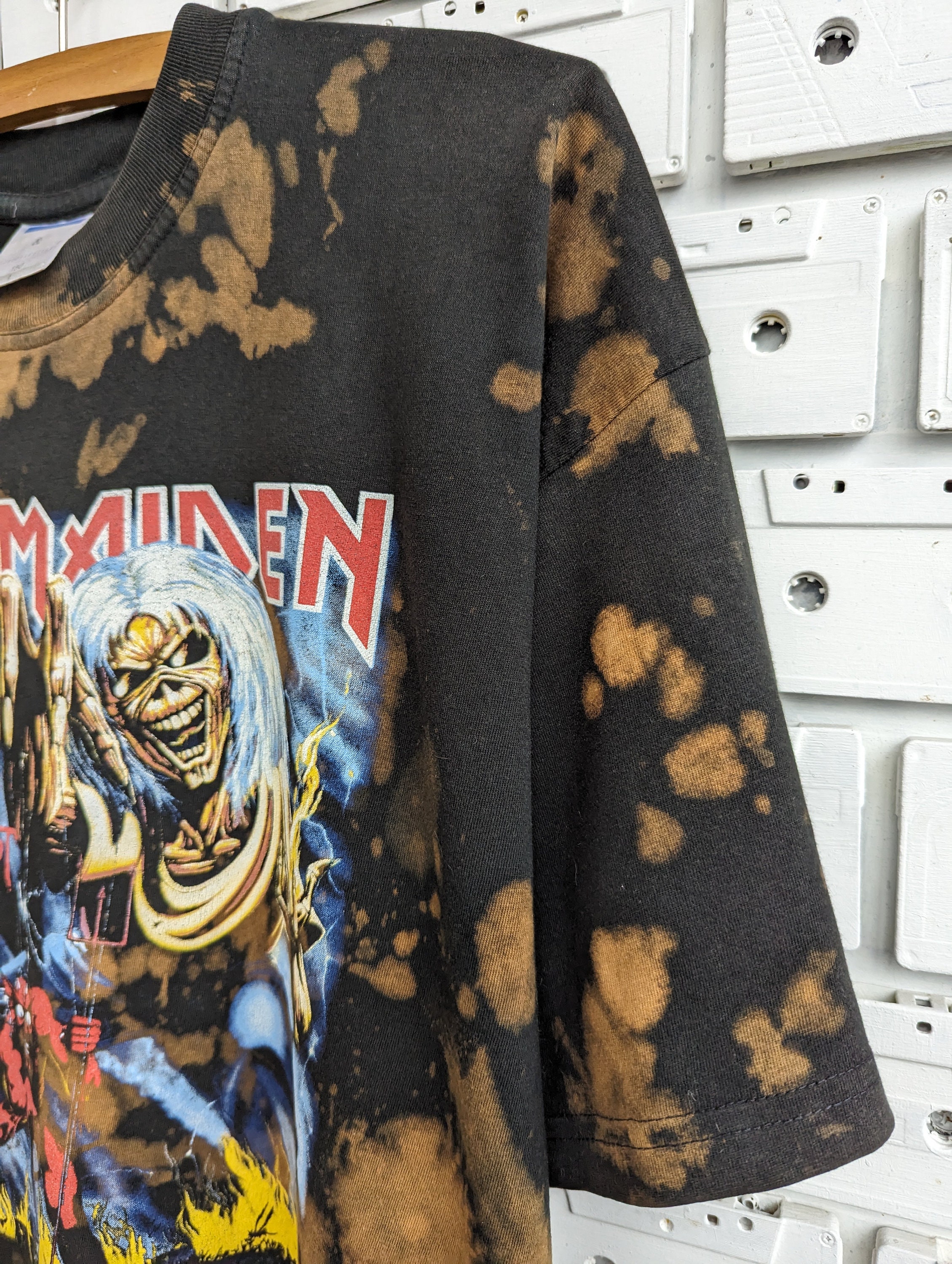 Iron Maiden Vintage Tシャツ Lサイズ Iron Maiden t-shirt Eddie retro size medium 2017 metal axe