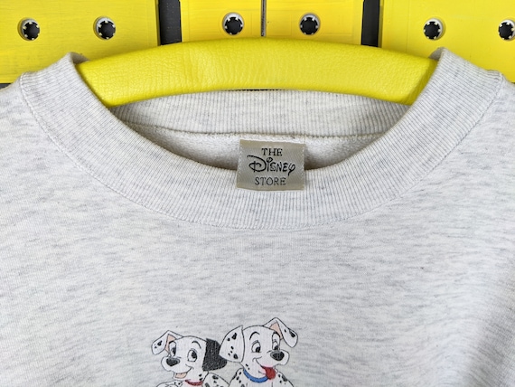 希少　90s　ディズニー101匹わんちゃんスウェット 古着 90s USA製 Disney 101匹 わんちゃん ダルメシアン