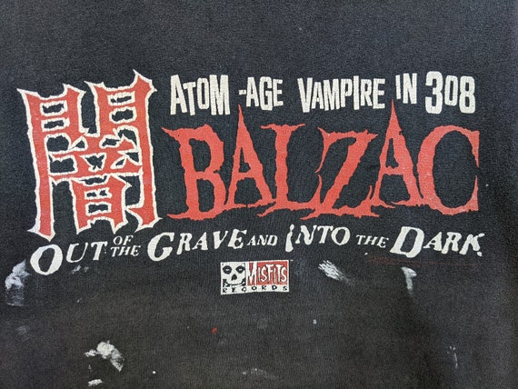 Vintage Early 2000s BALZAC T-Shirt "Atom Age Vamp… - image 3