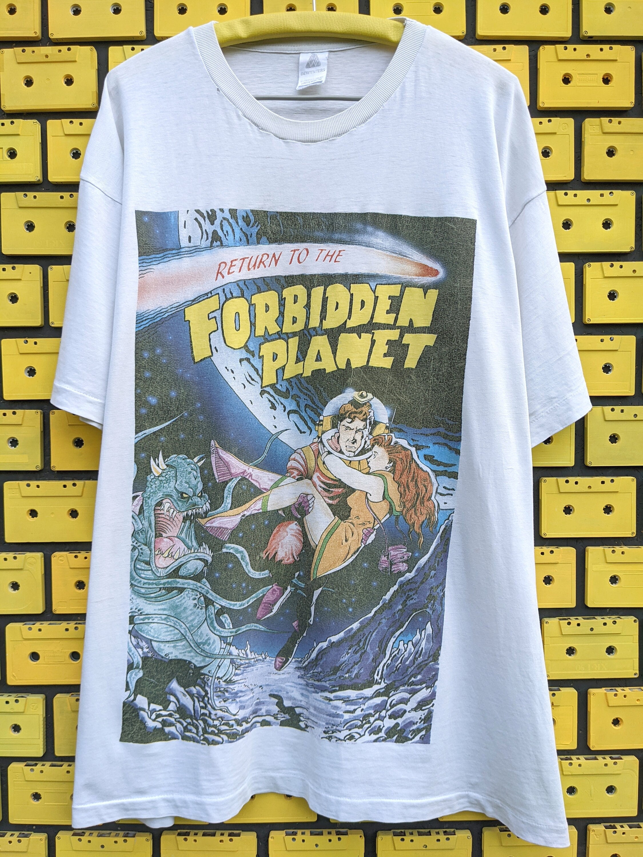 FB02 Vintage Forbidden Planet Movie Poster Print