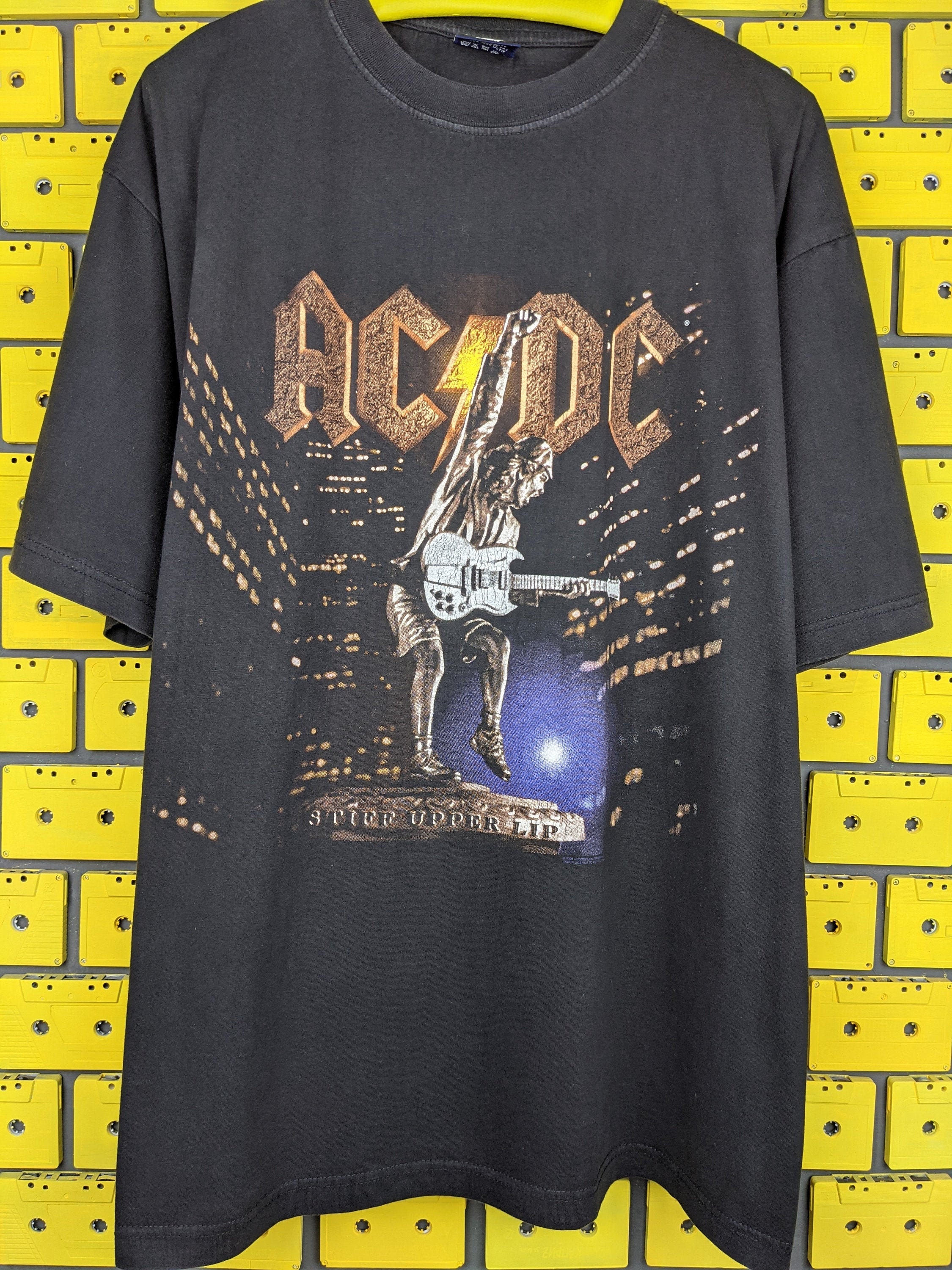 AC/DC STIFF UPPER LIP ワールドツアーTシャツ 2000年