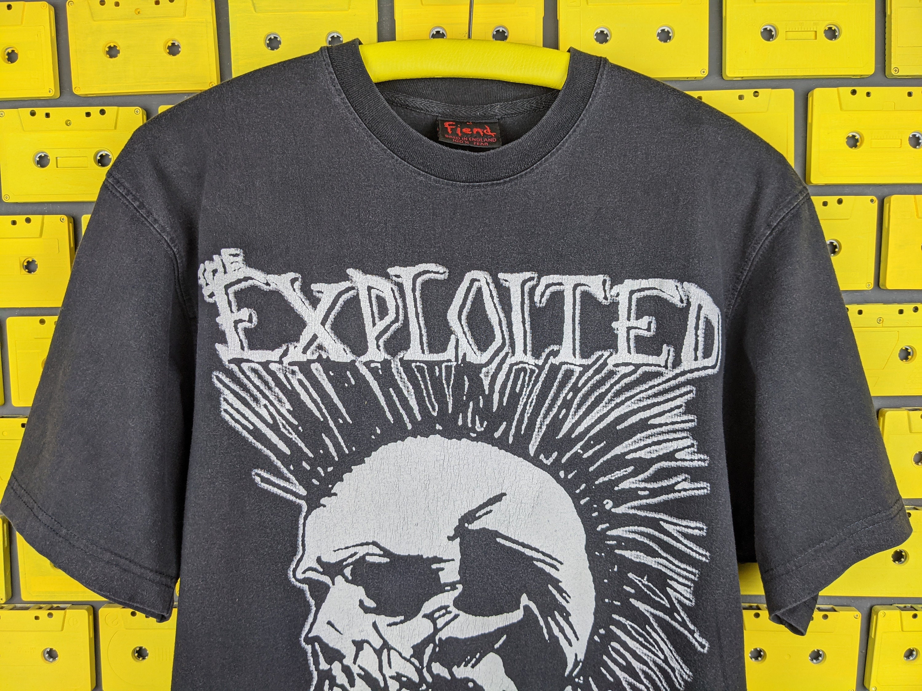 Vintage 1998 the Exploited T-shirt Total Chaos Hardcore Street