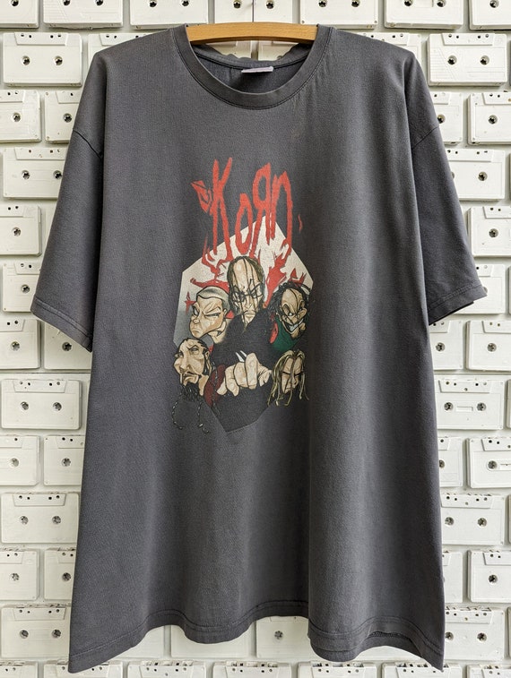 ヴィンテージ 90 年代 Korn T シャツ アンタッチャブル アルバム時代