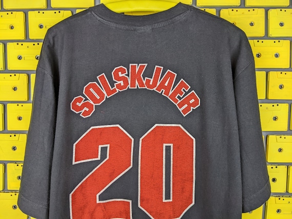 Ole Gunnar Solskjaer Utd Imprimé Enfants Vector Hero T-shirt 3-14 ans non officiel 1 
