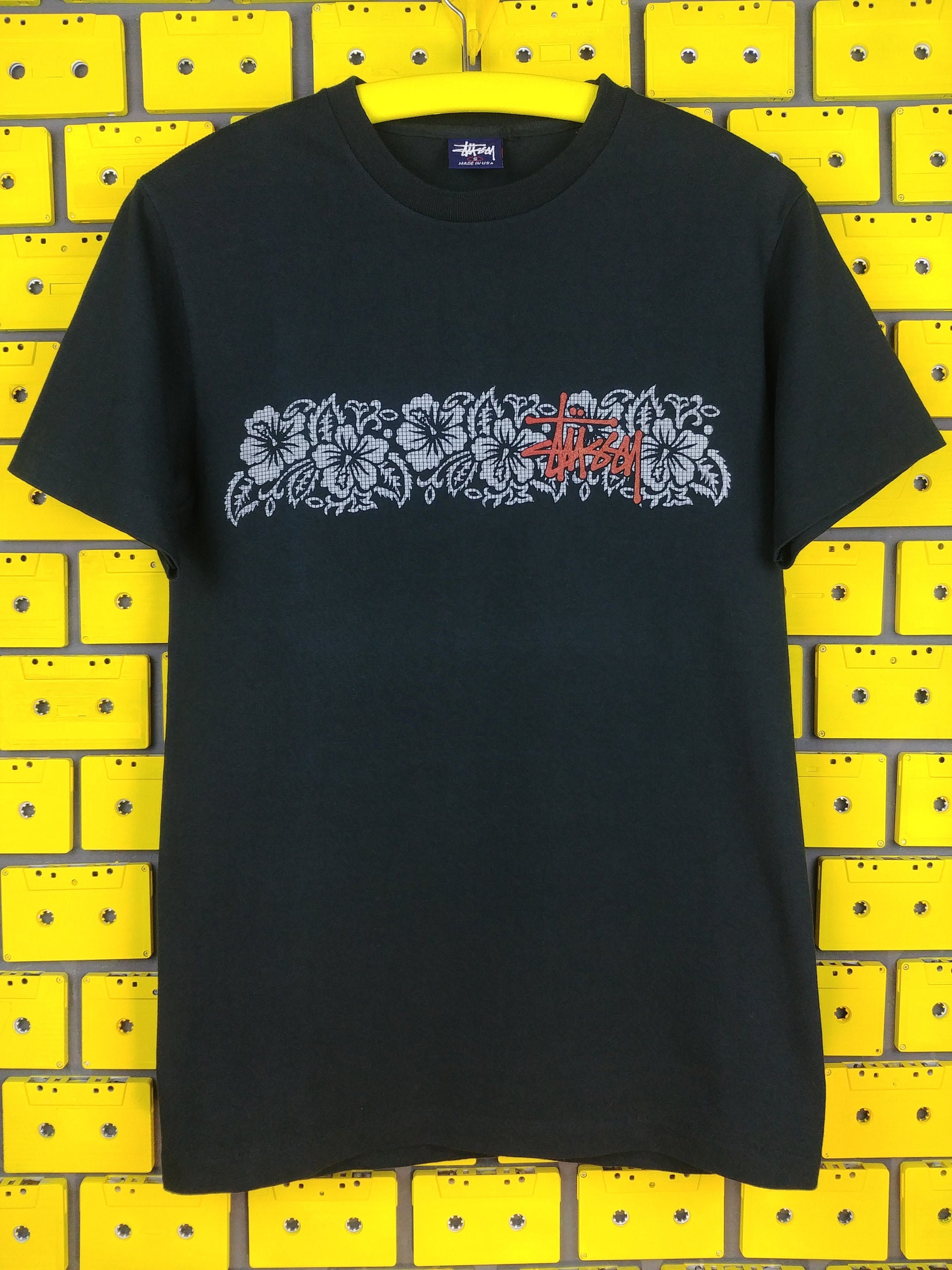 Vintage Stussy Ready,Steady,Go!! Graphic T Shirt - L – Jak of