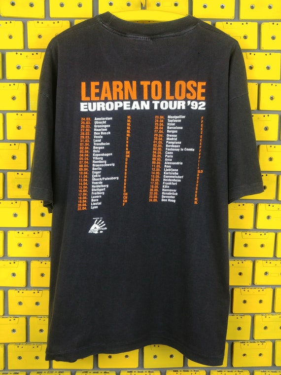 ヴィンテージ 1992 ザ・サイニクス ツアー Tシャツ Learn To Lose