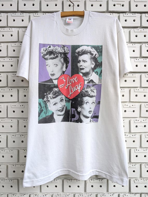 Vintage 1992 I Love Lucy T-shirt Lucille Ball American TV Show