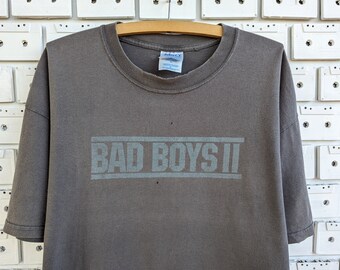 Vintage 2003 Bad Boys 2 T-shirt Buddy Cop Action Comedy Movie Film