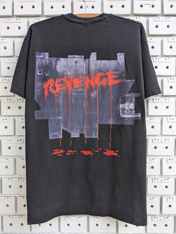 Vintage 1992 Kiss Revenge Tour T-shirt Hard Rock Heavy Glam Metal