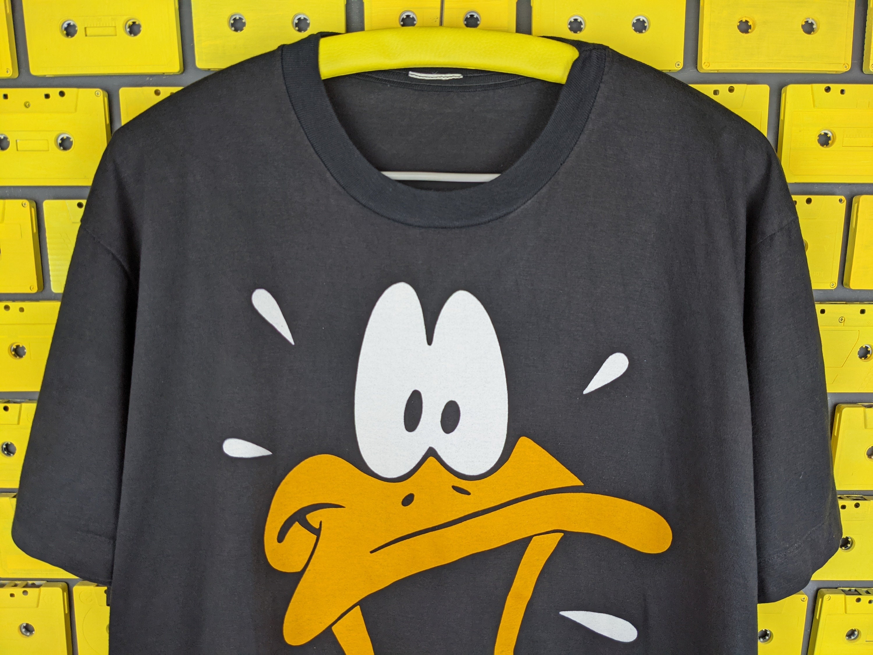 Big 1989 Bros Face Merch Daffy Tunes Etsy Tee Size Looney - Vintage Characters XL Warner Duck T-shirt Cartoon