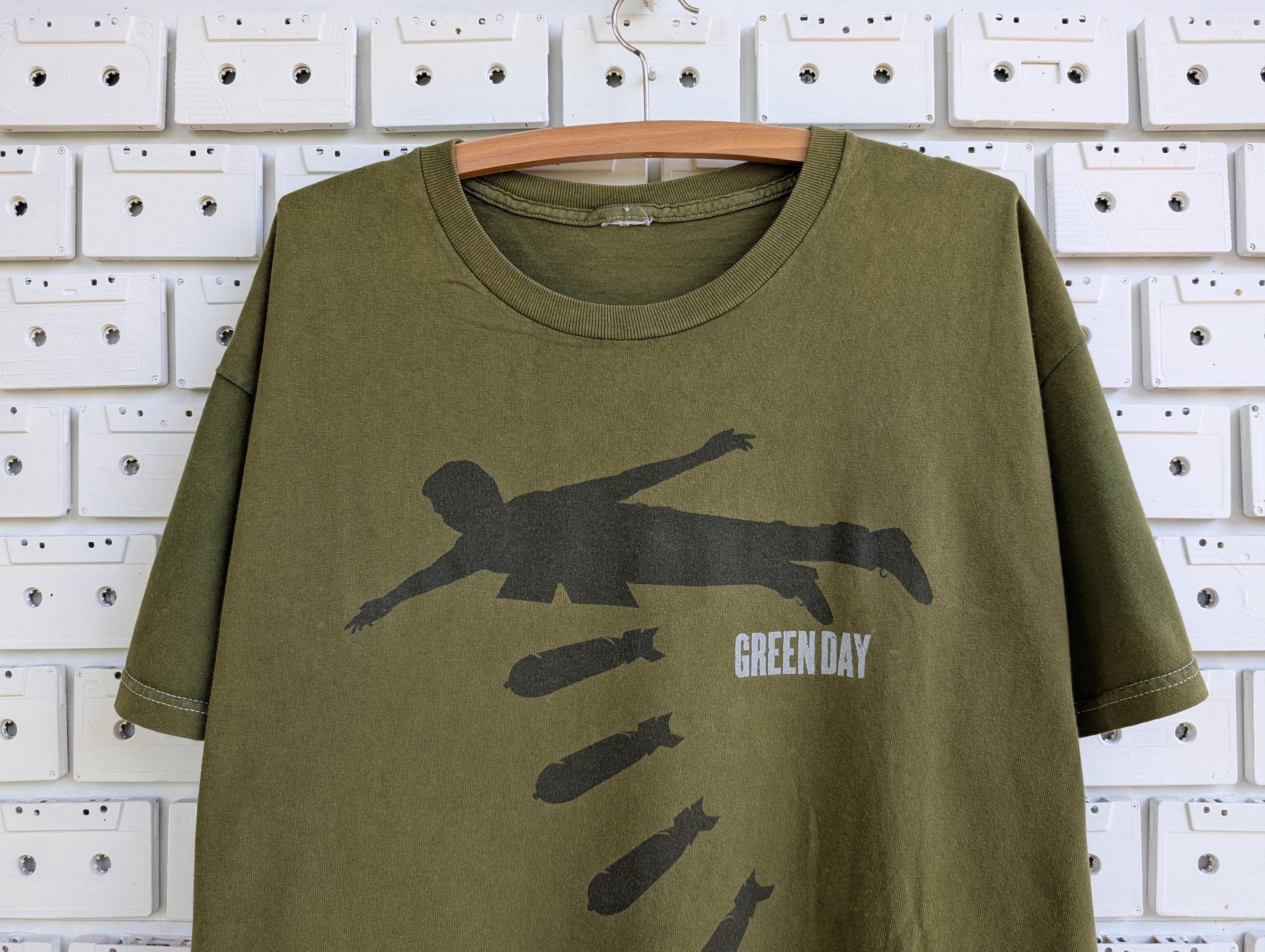 Vintage 2004 Green Day T-shirt American Idiot Skate Pop Punk