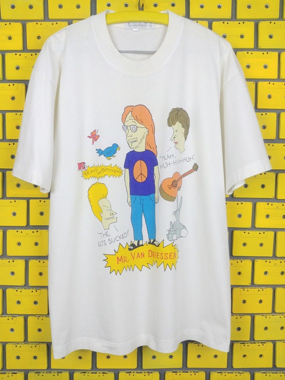 s BEAVIS and BUTTHEAD Tシャツ XL