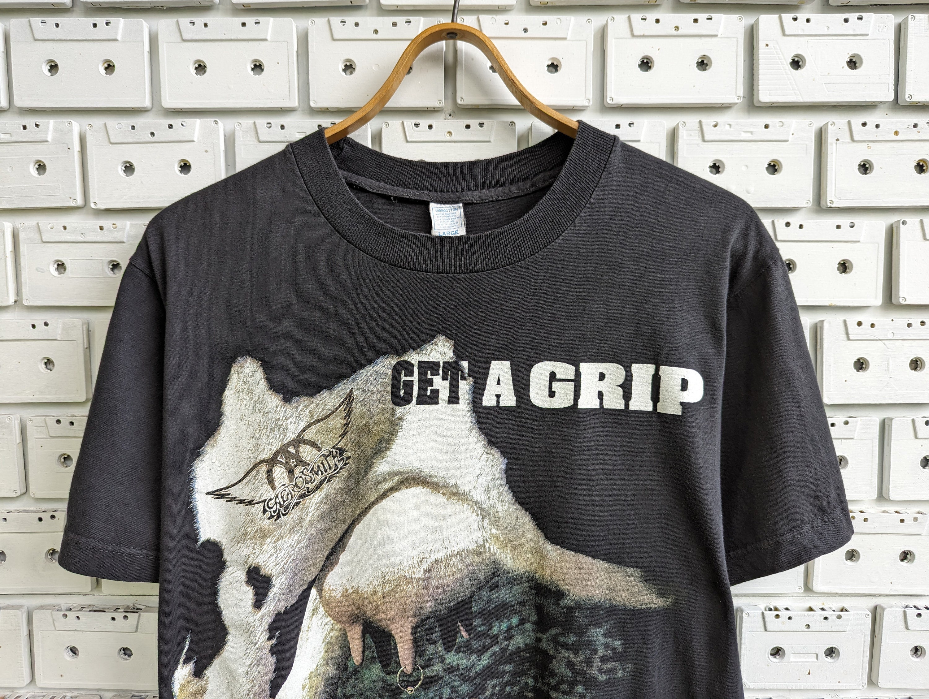 Aerosmith 1993年製 Tシャツ　get a grip 美品 Get A Grip 93 T-Shirt - Aerosmith Official Store