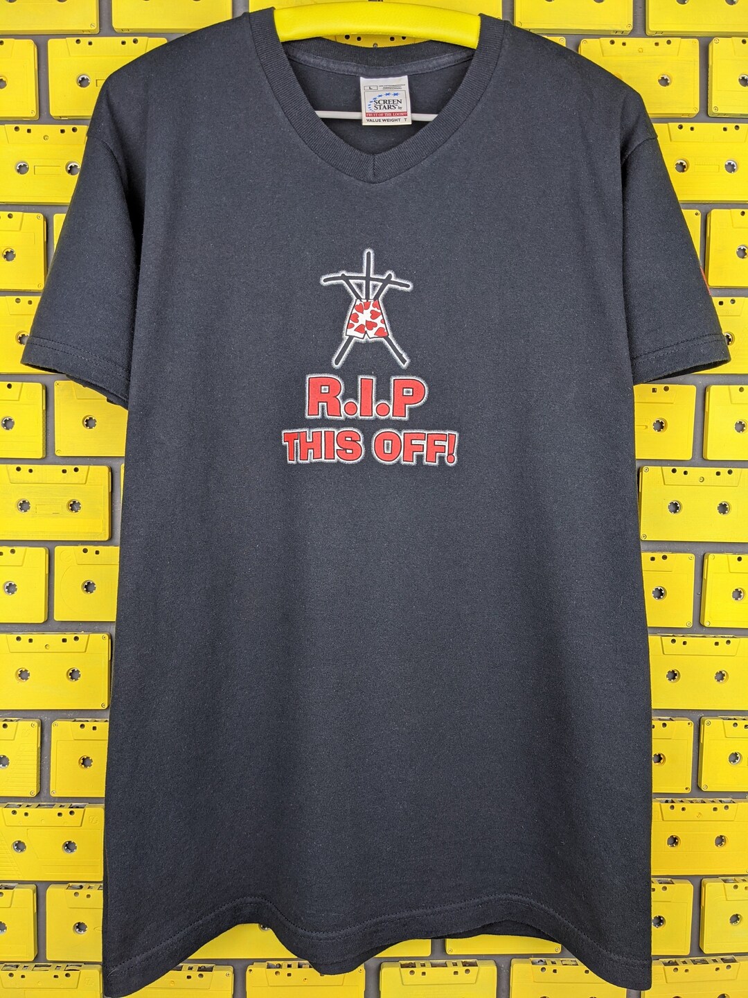 Vintage 2000 Scary Movie Tshirt Black Comedy Horror Slasher Parody