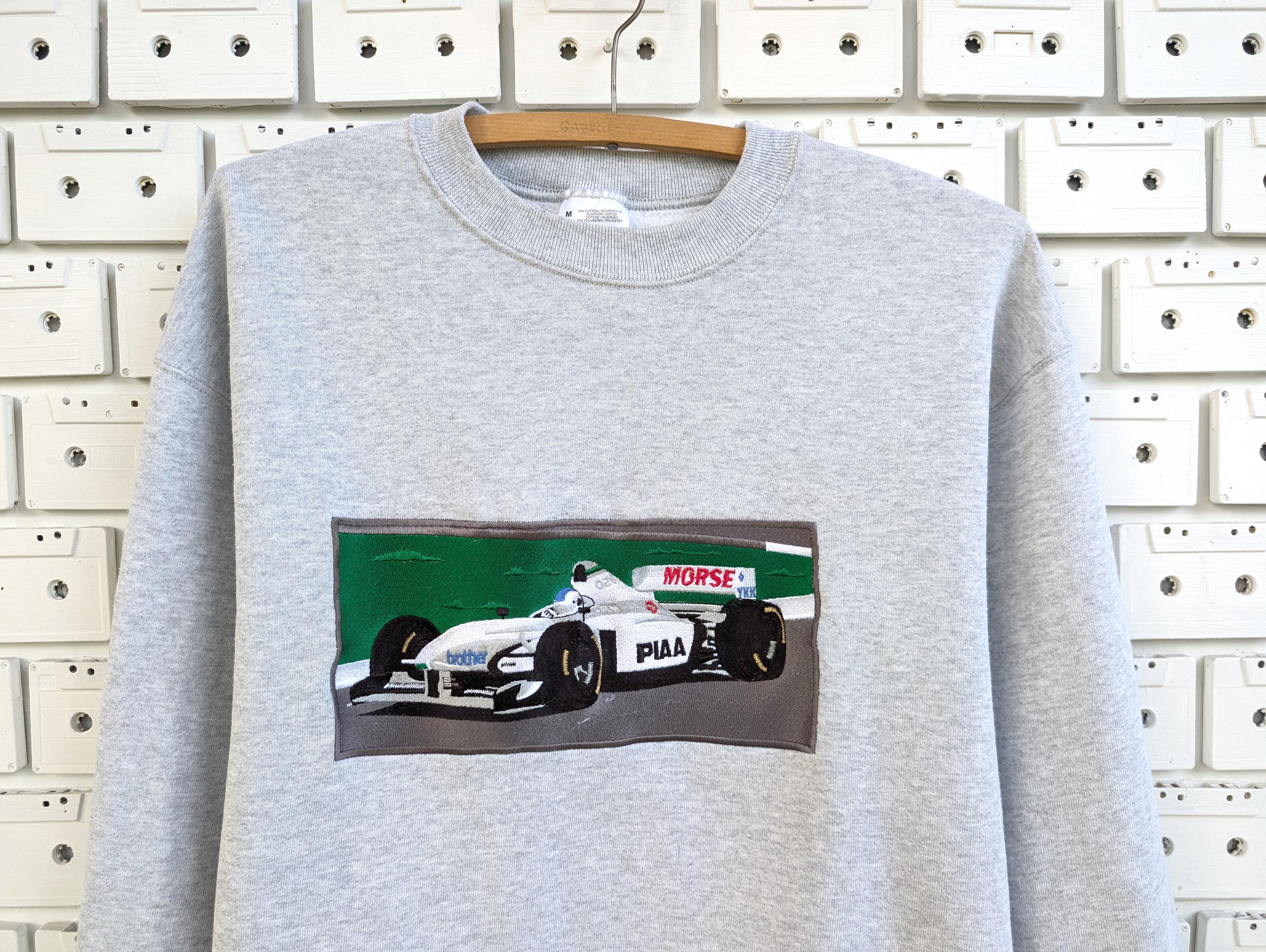 Vintage 1998 F1 Tyrrell Racing Sweatshirt Formula One Embroidered ...
