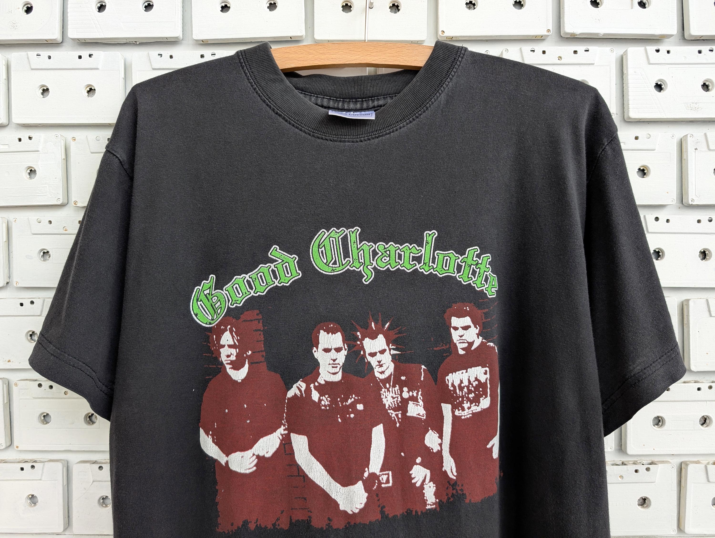 トップス GOOD CHARLOTTE vintage POP PUNK 00s XL Vintage 00s Good Charlotte T-shirt Pop Punk Alternative Emo Rock
