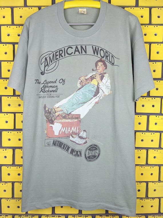 Vintage 1991 Norman Rockwell T-shirt the Saturday Evening Post