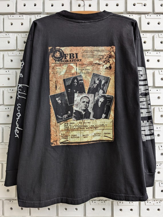 Vintage 2003 the Haunted Shirt One Kill Wonder Album Promo Swedish