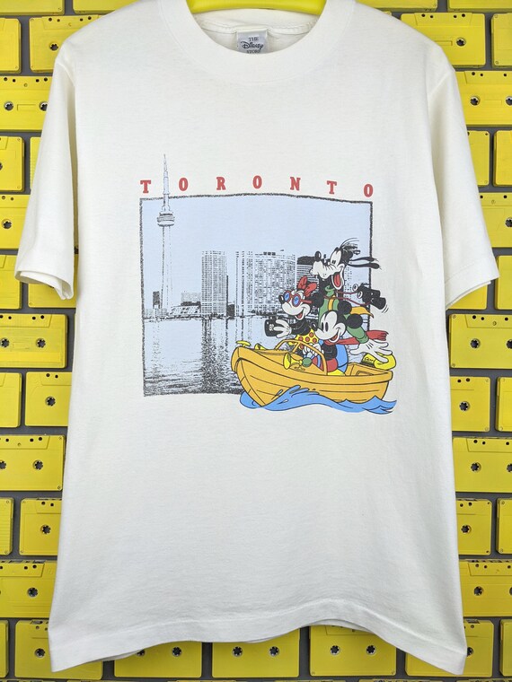 Vintage s Disney Toronto T shirt Mickey Minnie Mouse Goofy