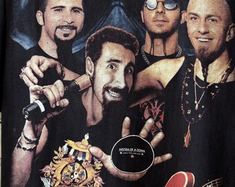 ヴィンテージ 00年代 システム・オブ・ア・ダウン Tシャツ スティール