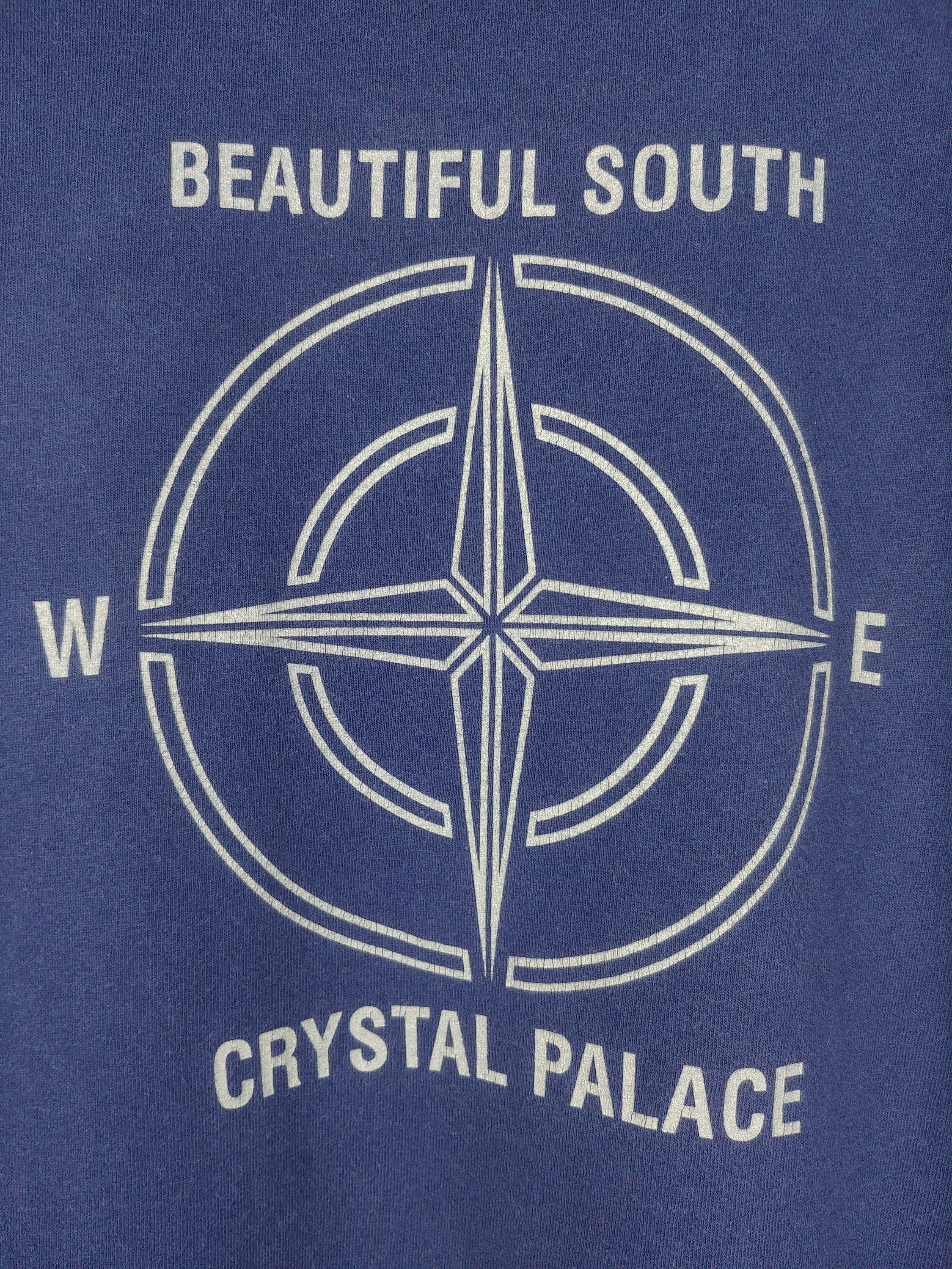 Vintage 1997 Beautiful South T-shirt Blue is the Colour Album 