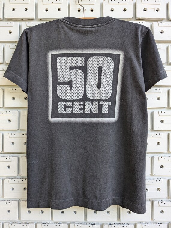 ヴィンテージ 00年代 50セント Tシャツ ゲット リッチ アンド ダイ 