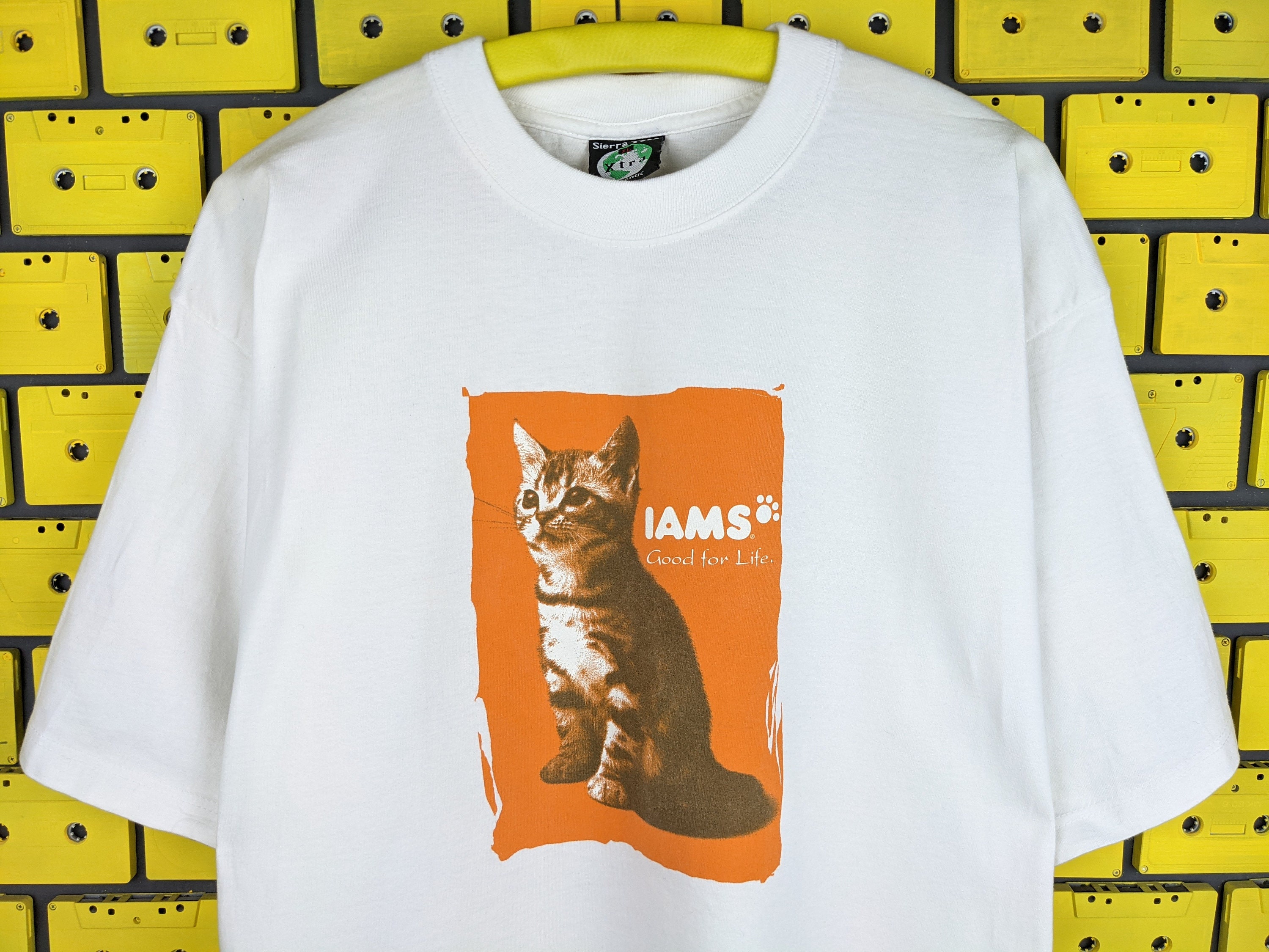 Vintage 90s Iams Cat Food T-shirt Animal Lover Tee Size L/XL - Etsy