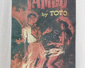 ヴィンテージ 1995 TOTO バンド Tシャツ Tambu アルバム プロモ ツアー