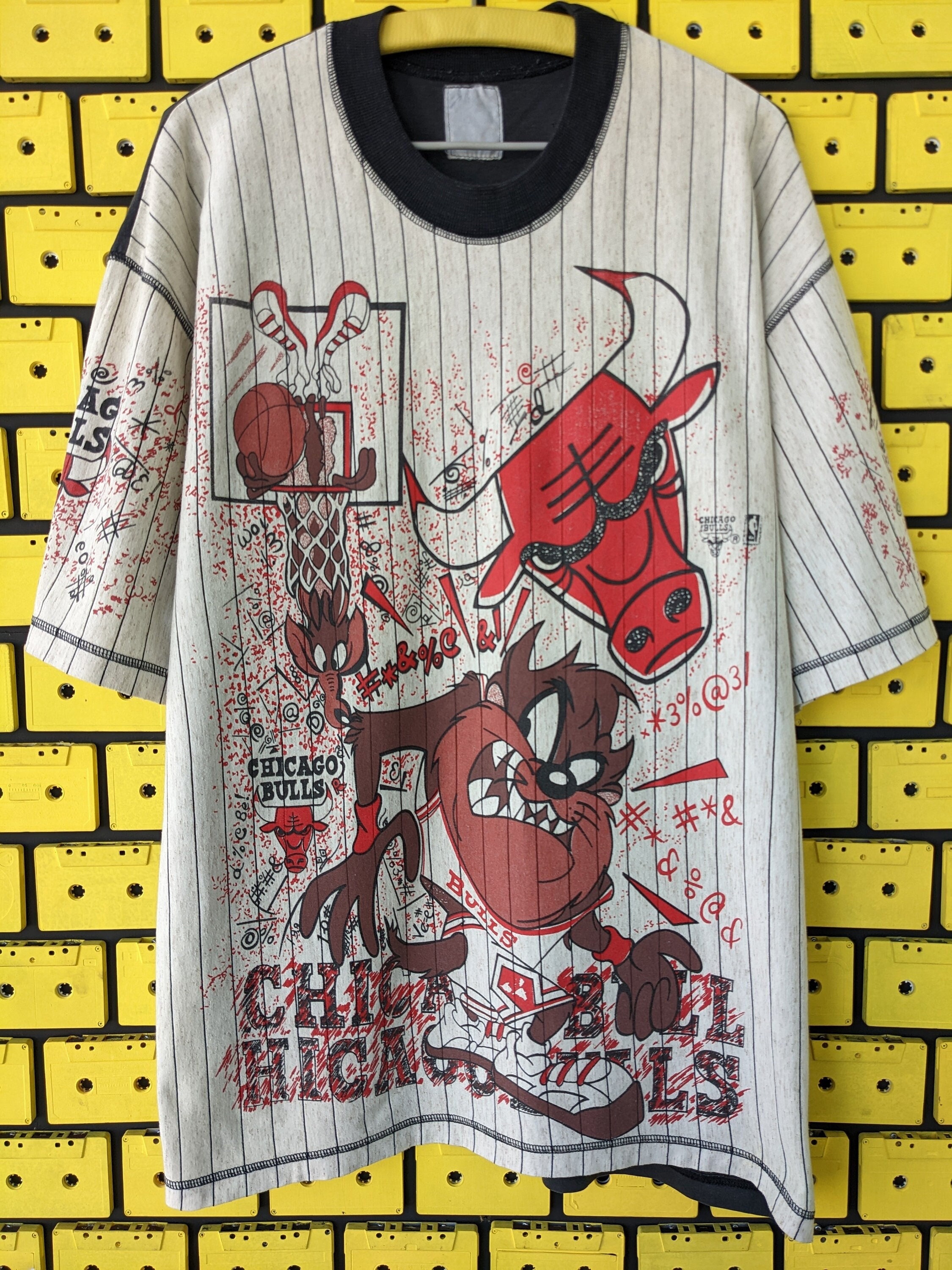 Chicago Bulls Taz - Etsy