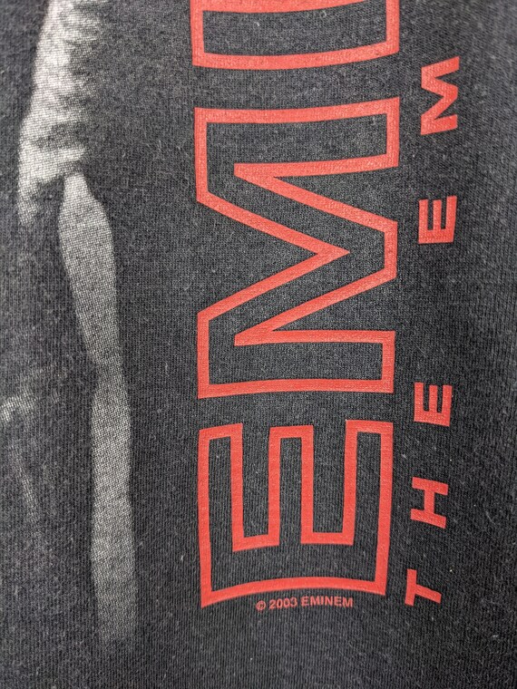Vintage 2000s Eminem T-Shirt The Eminem Show Euro… - image 6