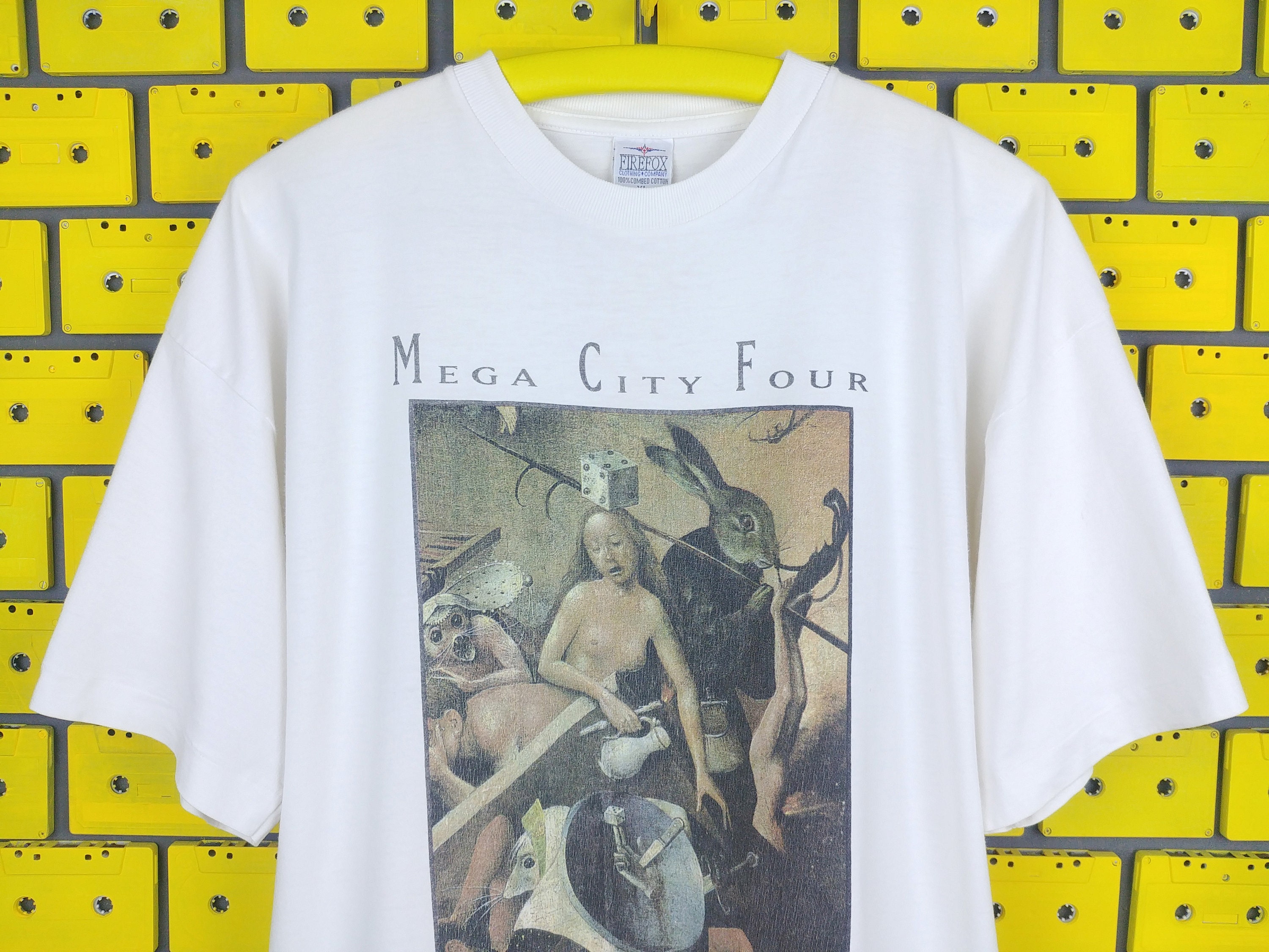 Vintage 1992 Mega City Four T-shirt Sebastopol RD Album
