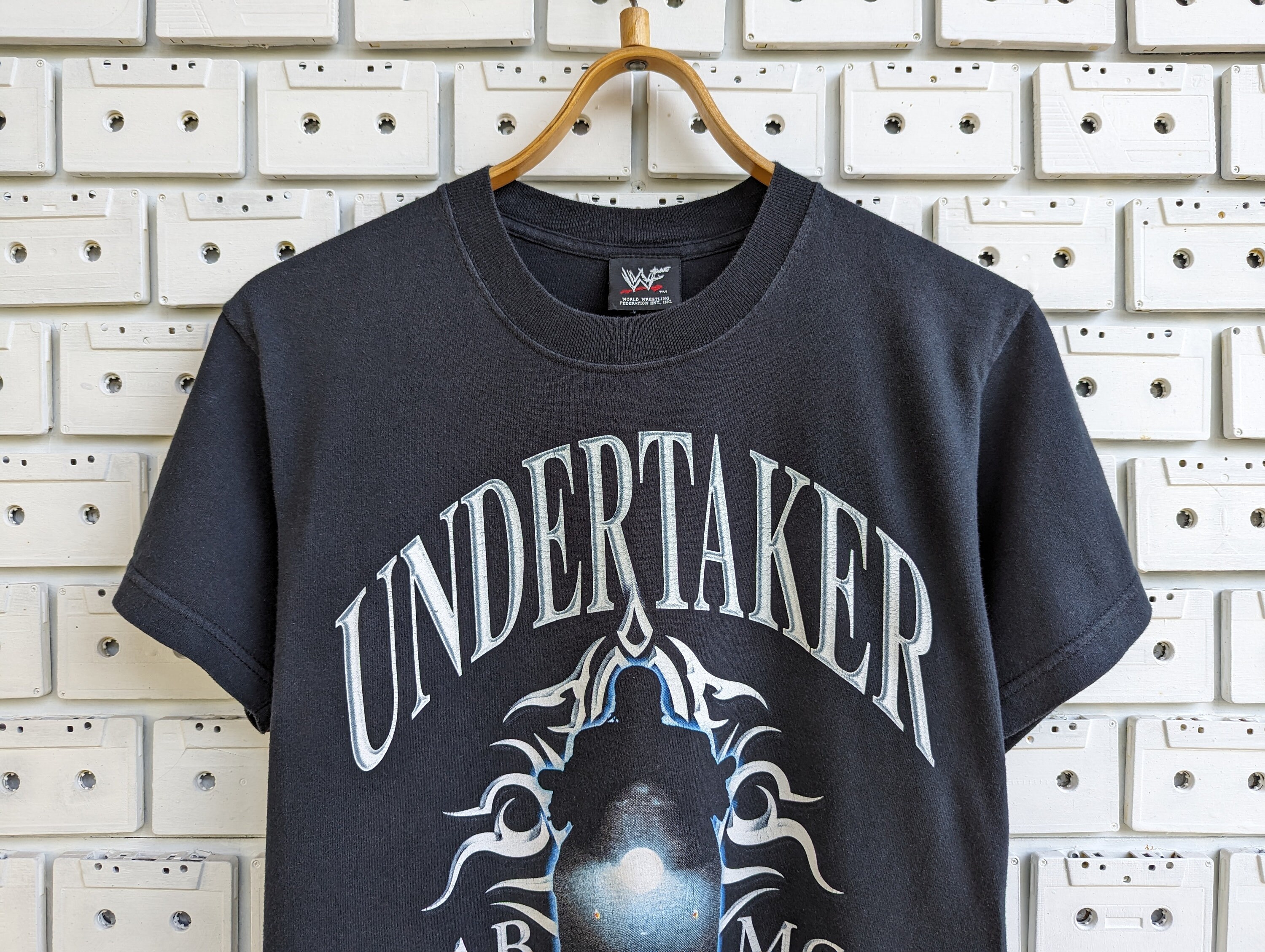 Vintage 2000 the Undertaker T-shirt WWE WWF WCW Wrestling American 