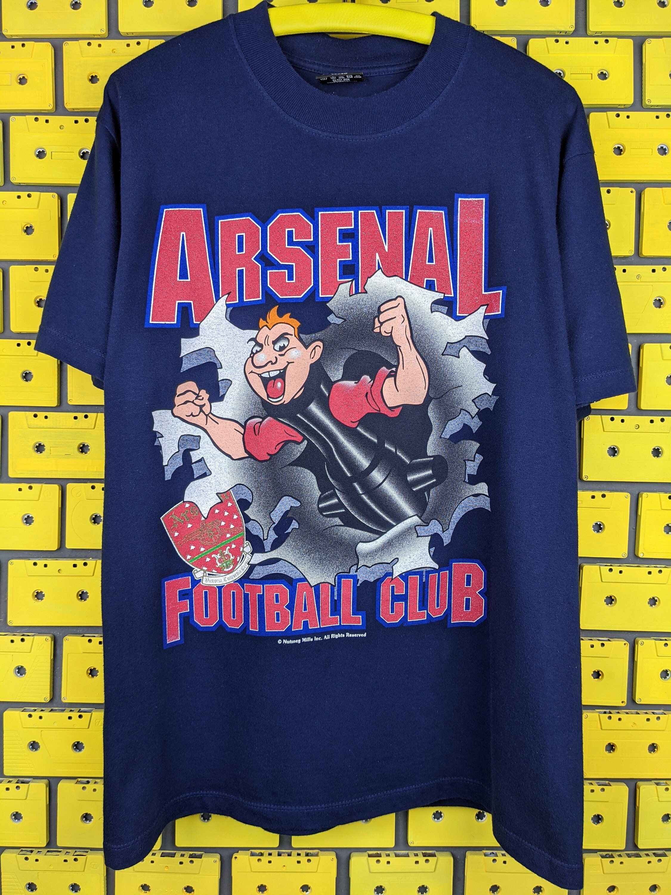 Arsenal Gunners Retro Graphic T-Shirt For Men & Women - Unisex Soccer Fan Gear