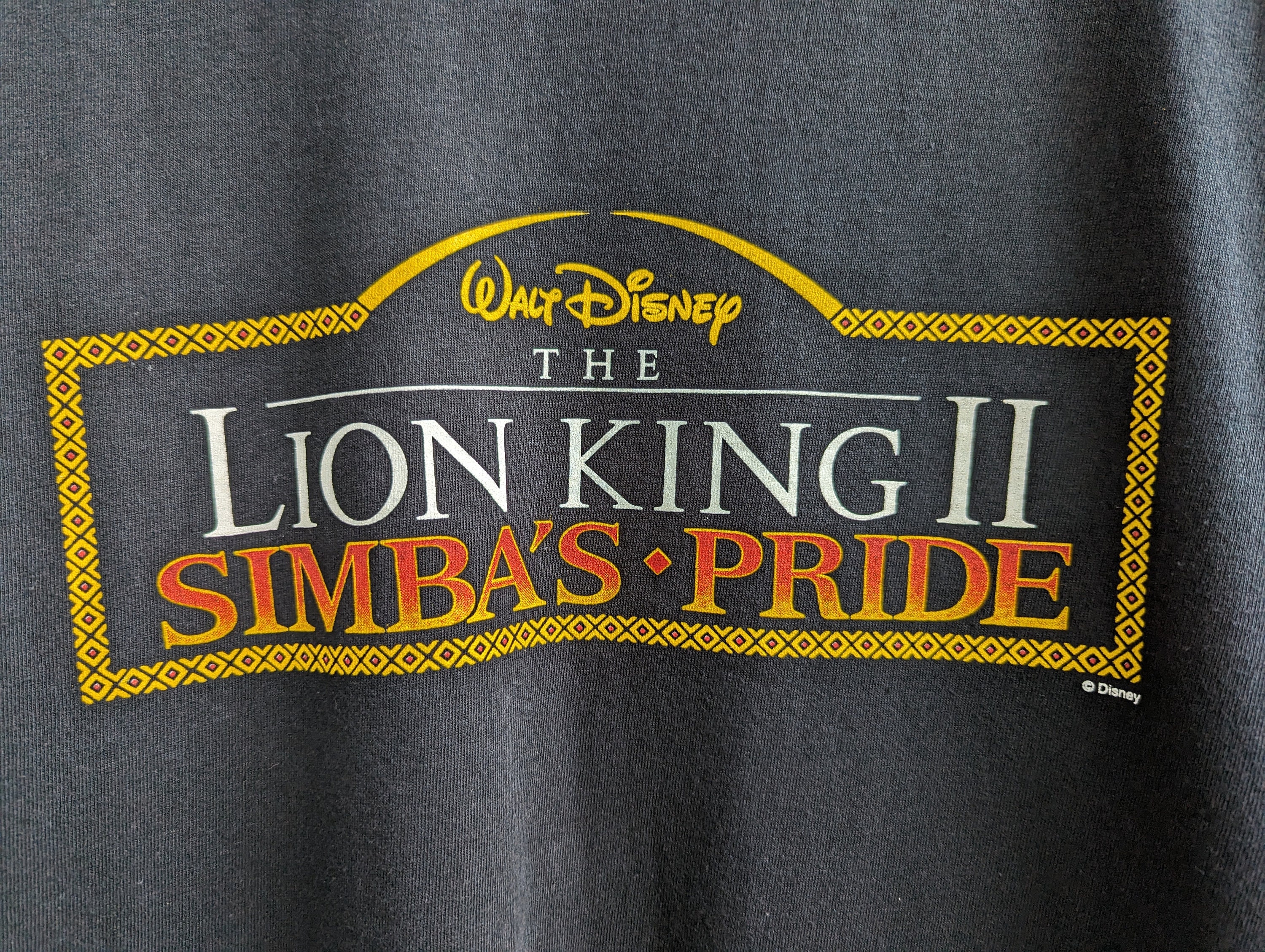 Vintage 90s the Lion King T-shirt Simba