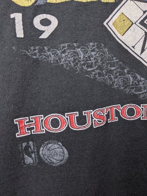 Vintage Houston Rockets Caricature T-shirt 1994 NBA Finals Basketball – For  All To Envy