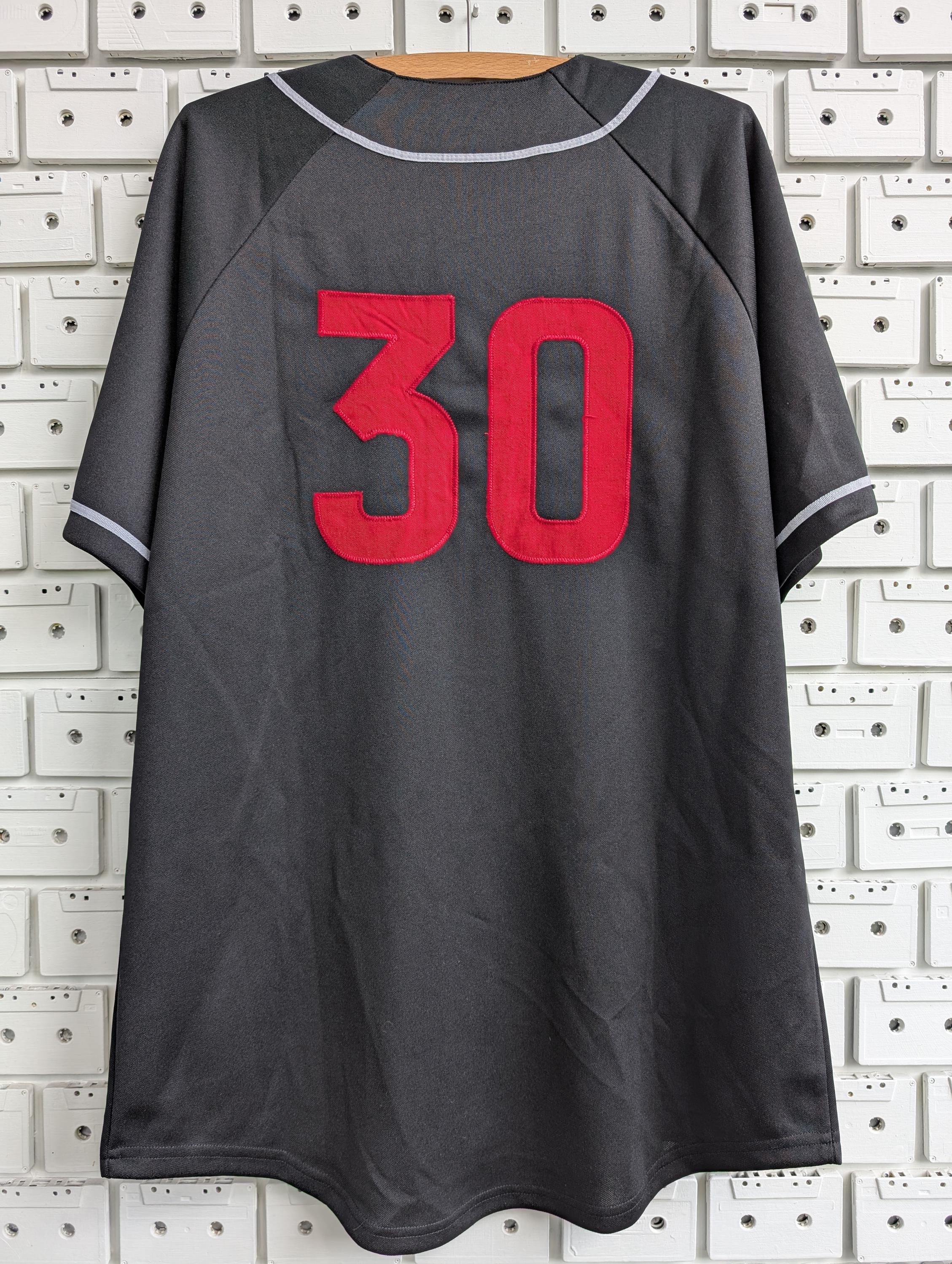 Vintage 2004 Rush Band Shirt 30th Anniversary Baseball Jersey R30 