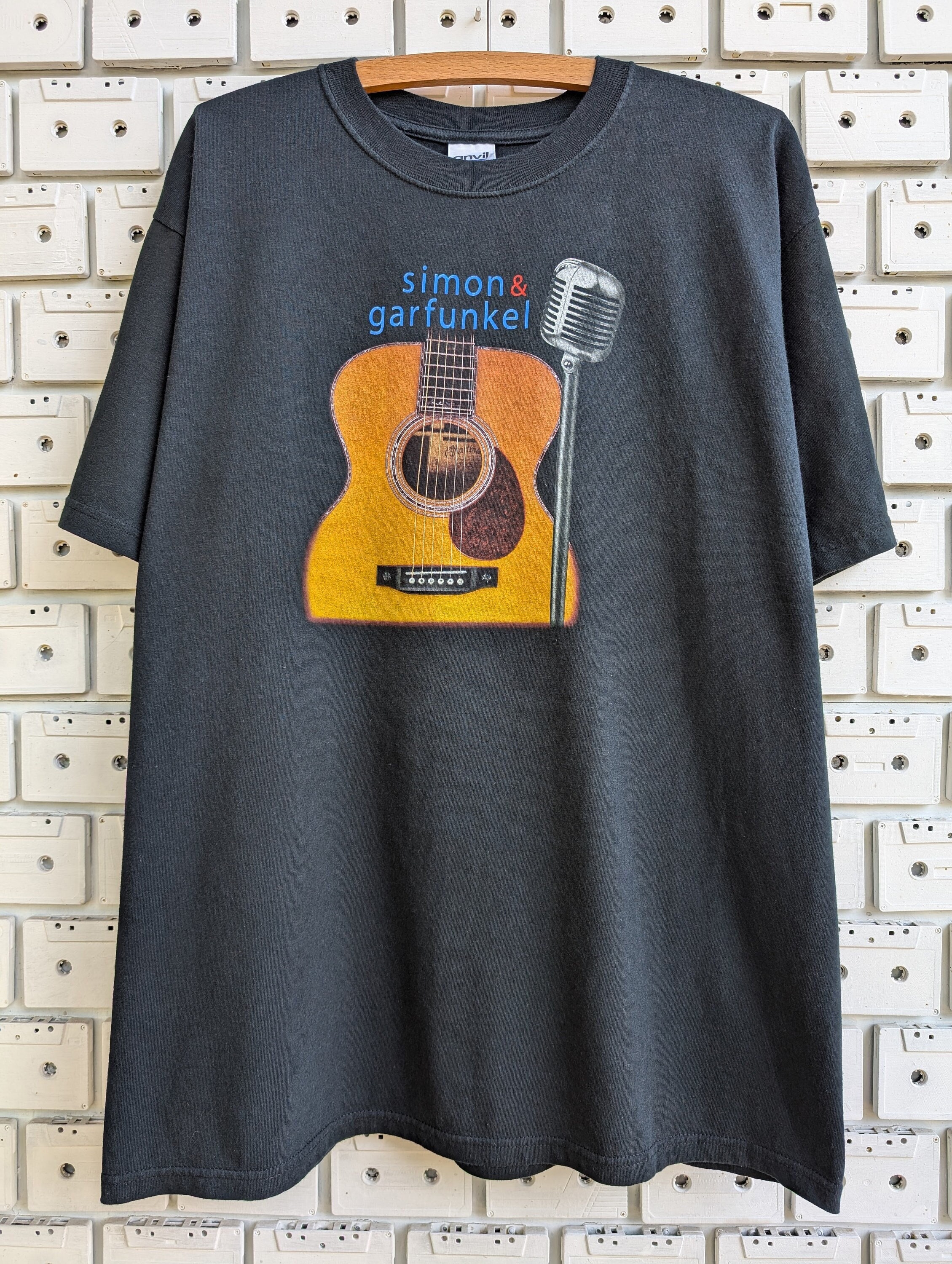 サイモン&ガーファンクルSIMON&GARFUNKEL ツアーＴシャツ1993年 Vintage 2004 Simon & Garfunkel T-shirt Old Friends Concert Tour