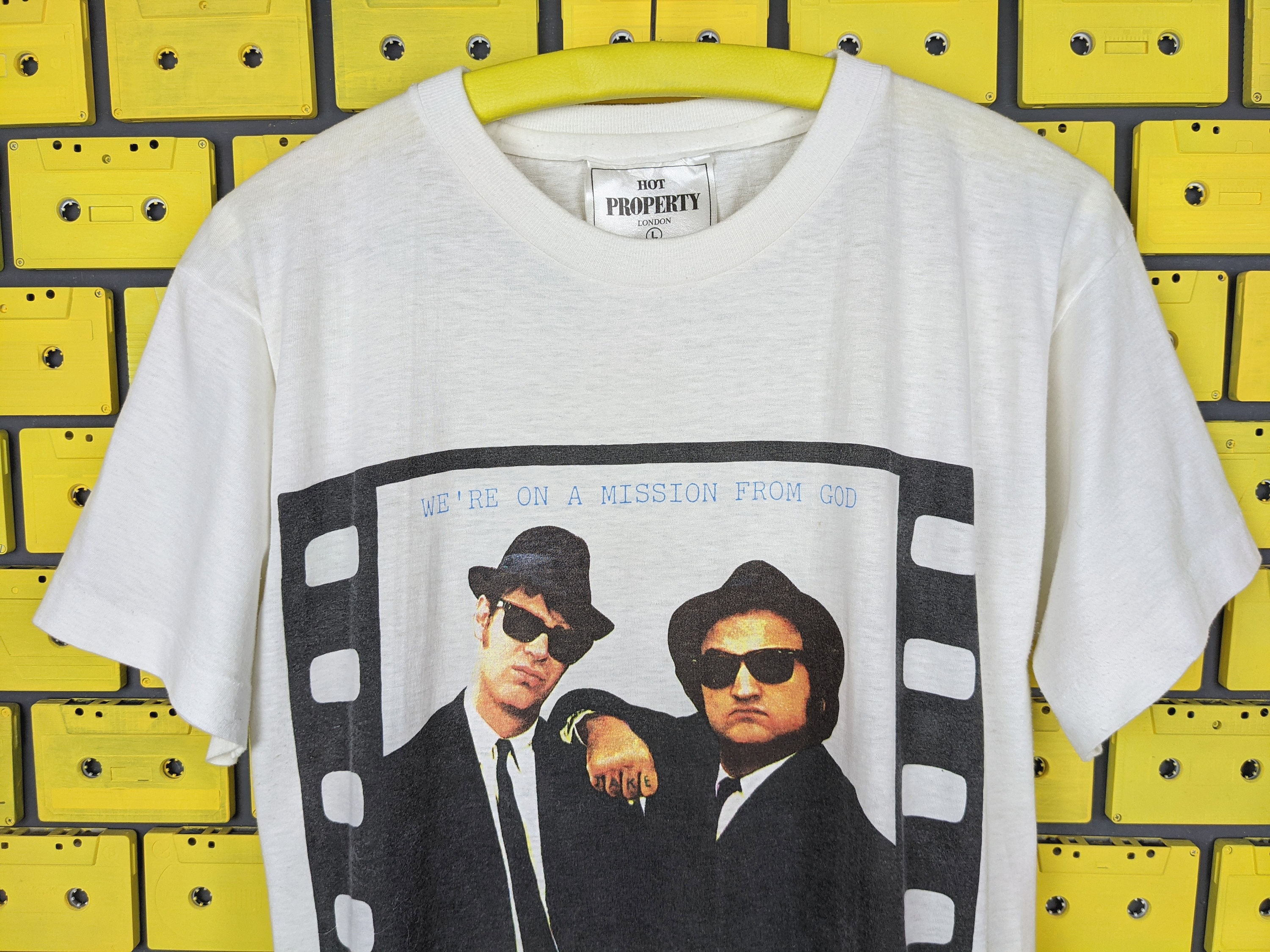 Vintage blues brothers and soul sisters shirt on a mission from god fan  club sat 40 Sticker for Sale by Funny Shirt Jokes