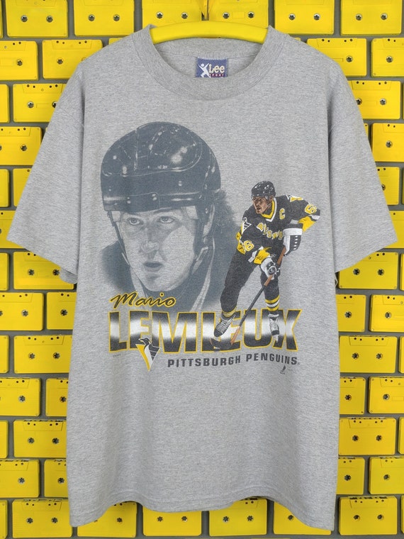 Mario Lemieux Yellow Art Pittsburgh Penguins NHL Unisex T-Shirt