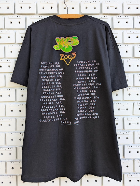 Vintage 2003 YES Band T-shirt Tales From Topographic Oceans