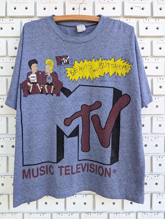 Vintage 1994 MTV Beavis and Butt-head T-shirt Adult Animated
